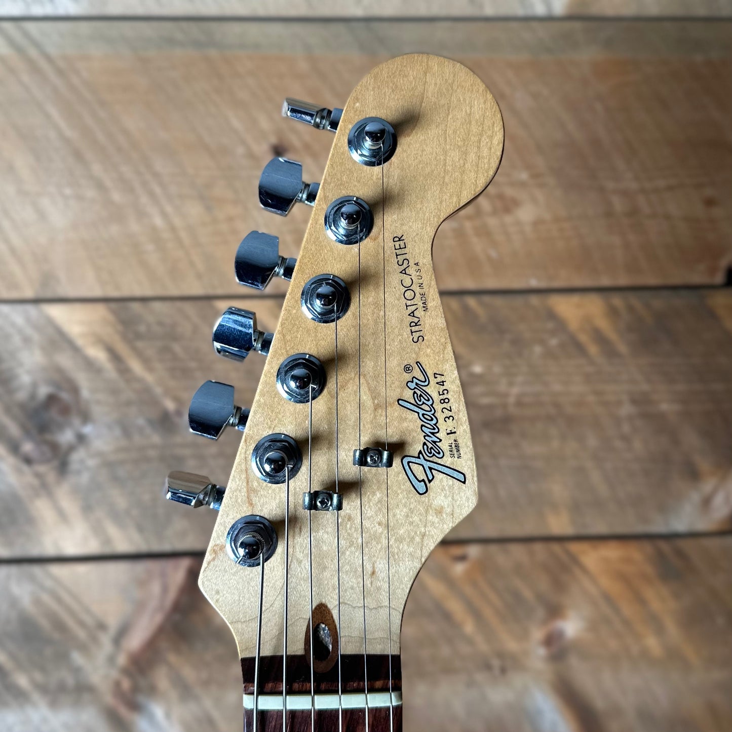 Vintage 1983 Fender Dan Smith Era Standard Stratocaster (2-Knob) with Rosewood Fretboard 7.8 LBS!- Black