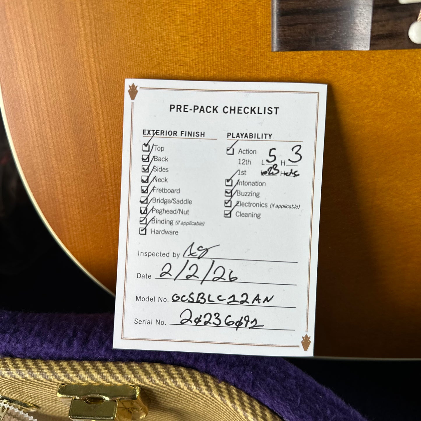Gibson L-00 Century 12-Fret Acoustic - Vintage Amber 20236091