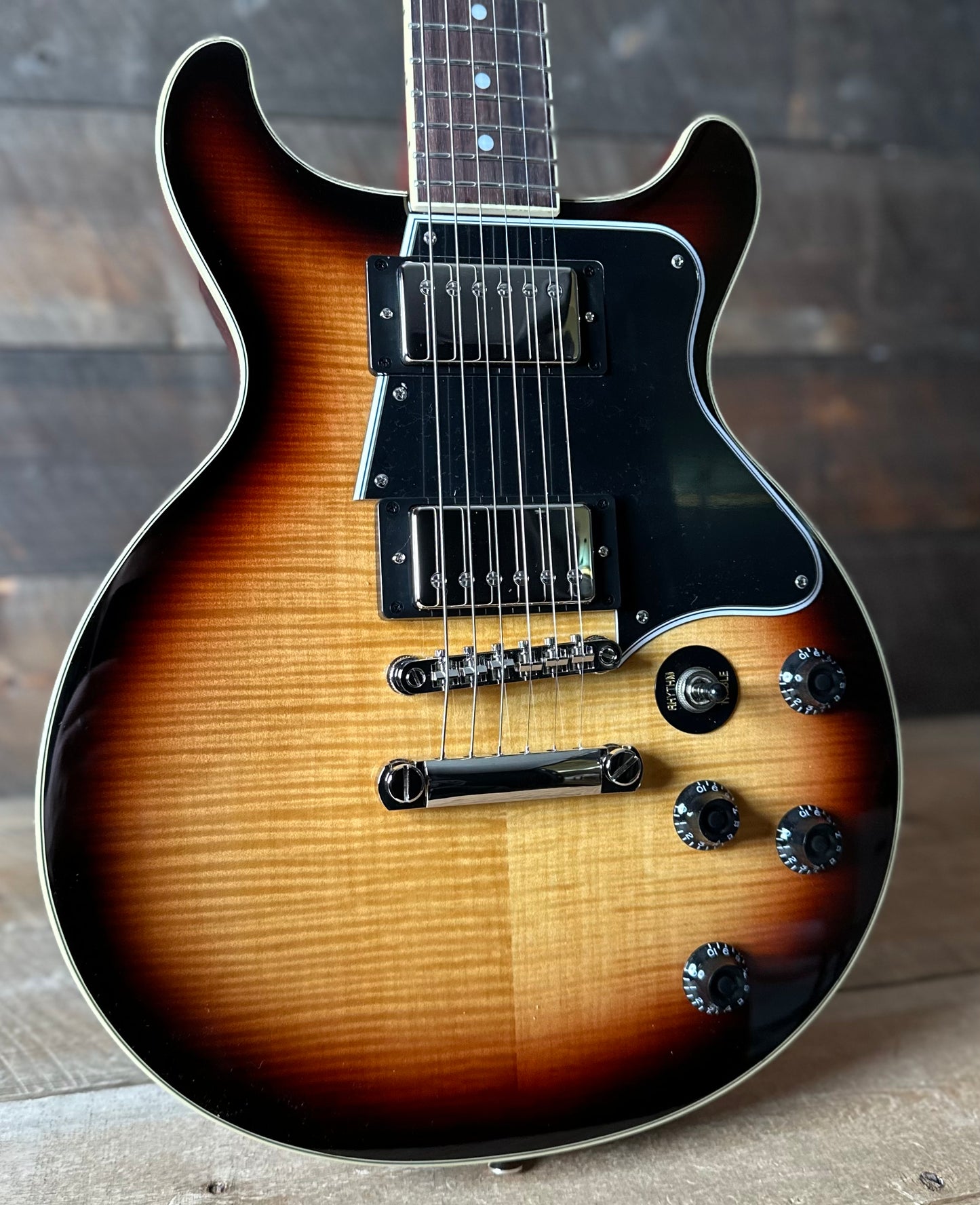 Epiphone Les Paul Special Double Cut Figured - Bourbon Burst 25101524434