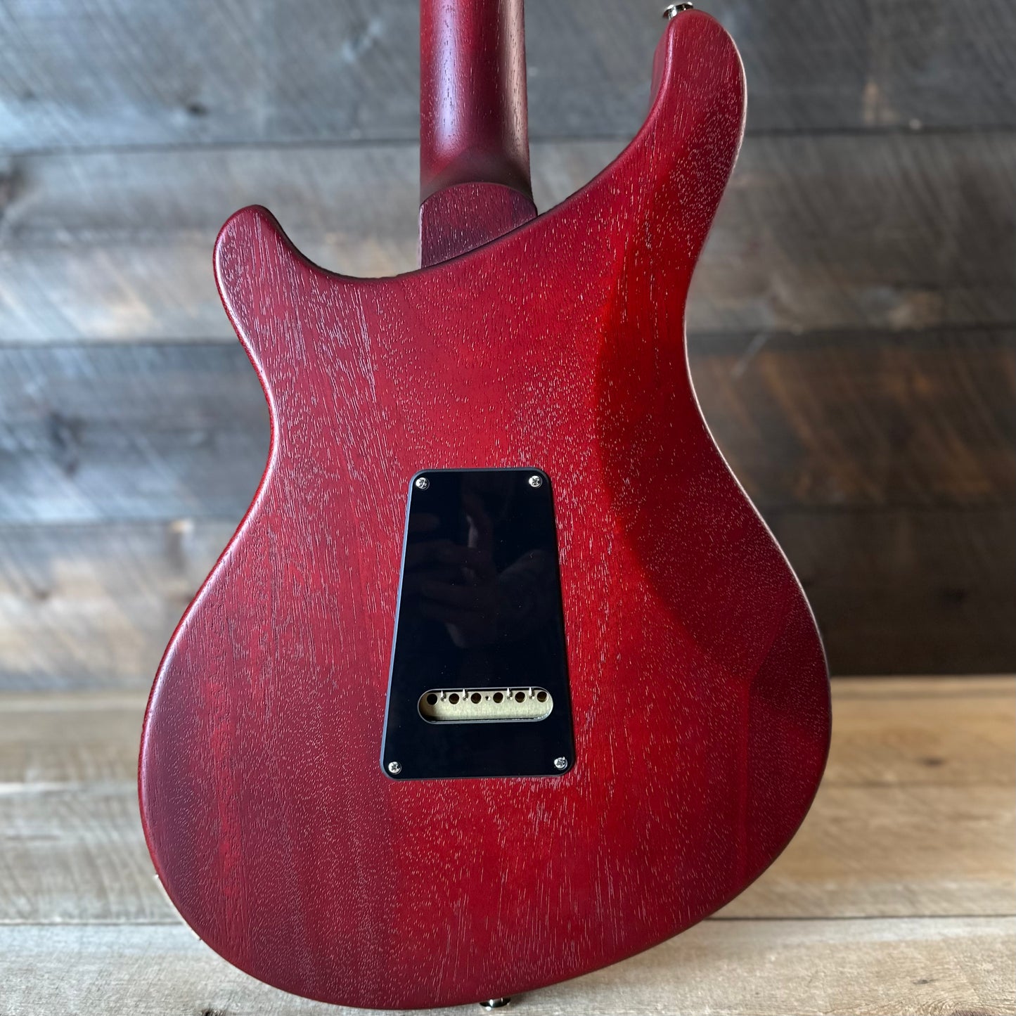 PRS S2 Vela Semi-Hollow HHT Quimper Edition – Dark Cherry Sunburst Satin Nitro USA Electric Guitar S2088946