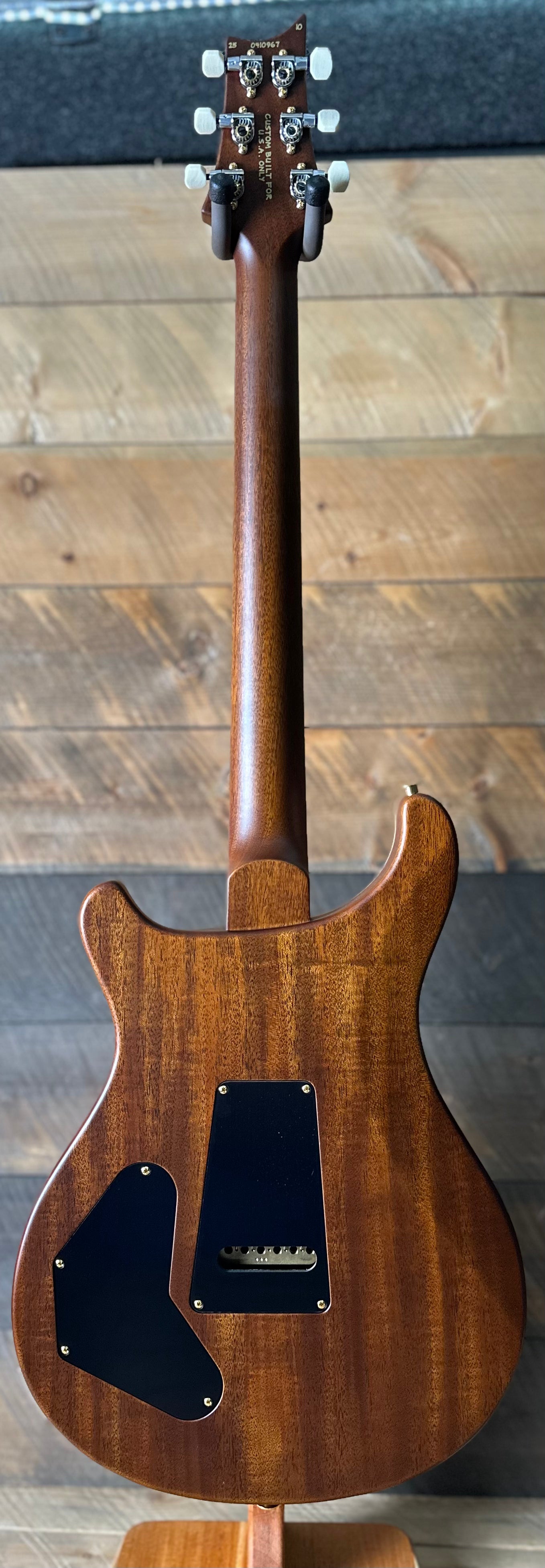 PRS DGT David Grissom Signature Wood Library Flame Maple 10 Top, Brazilian Rosewood FB - Livingston Lemondrop 410967