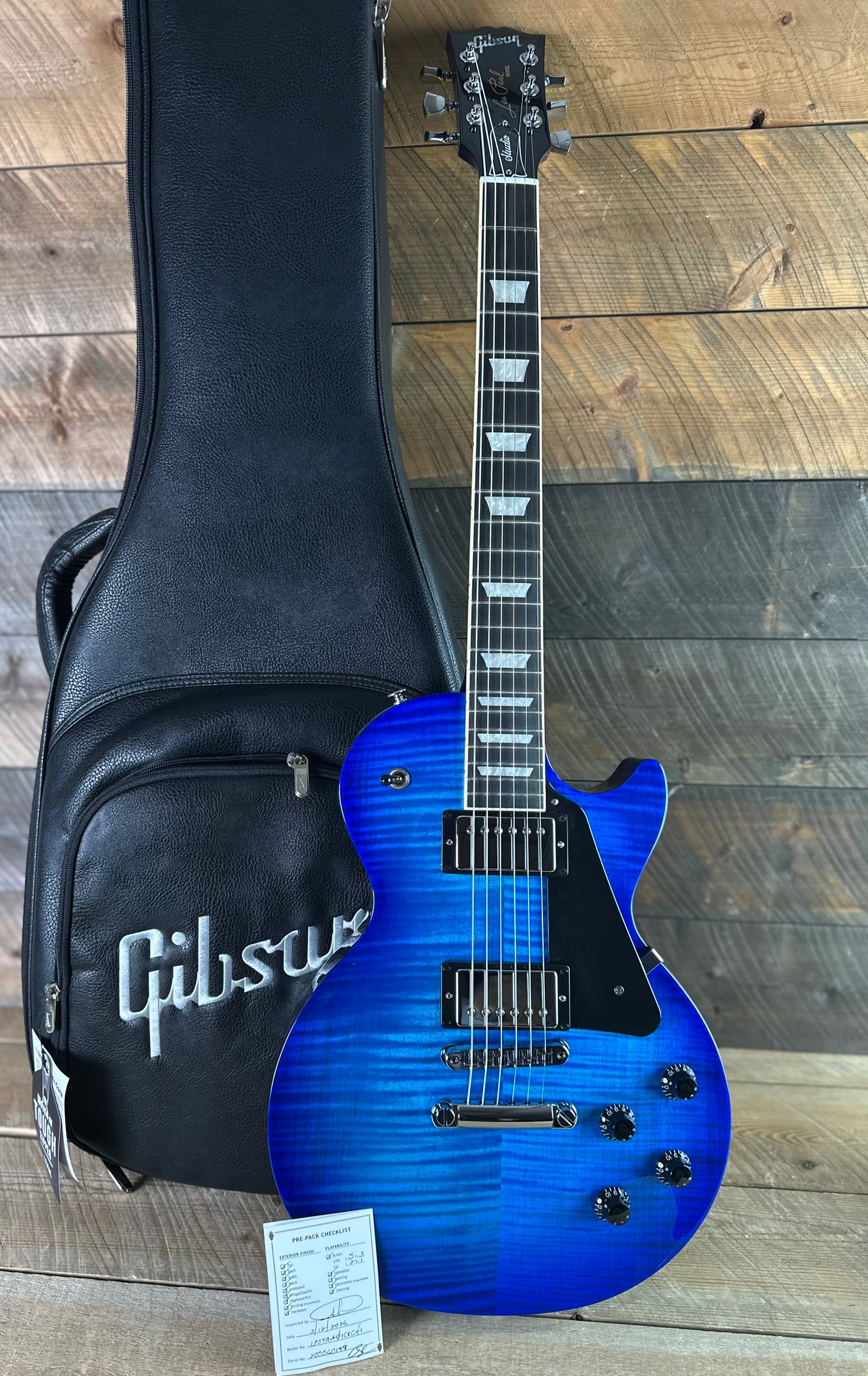 Gibson Les Paul Studio Session - Cobalt Burst 205560199