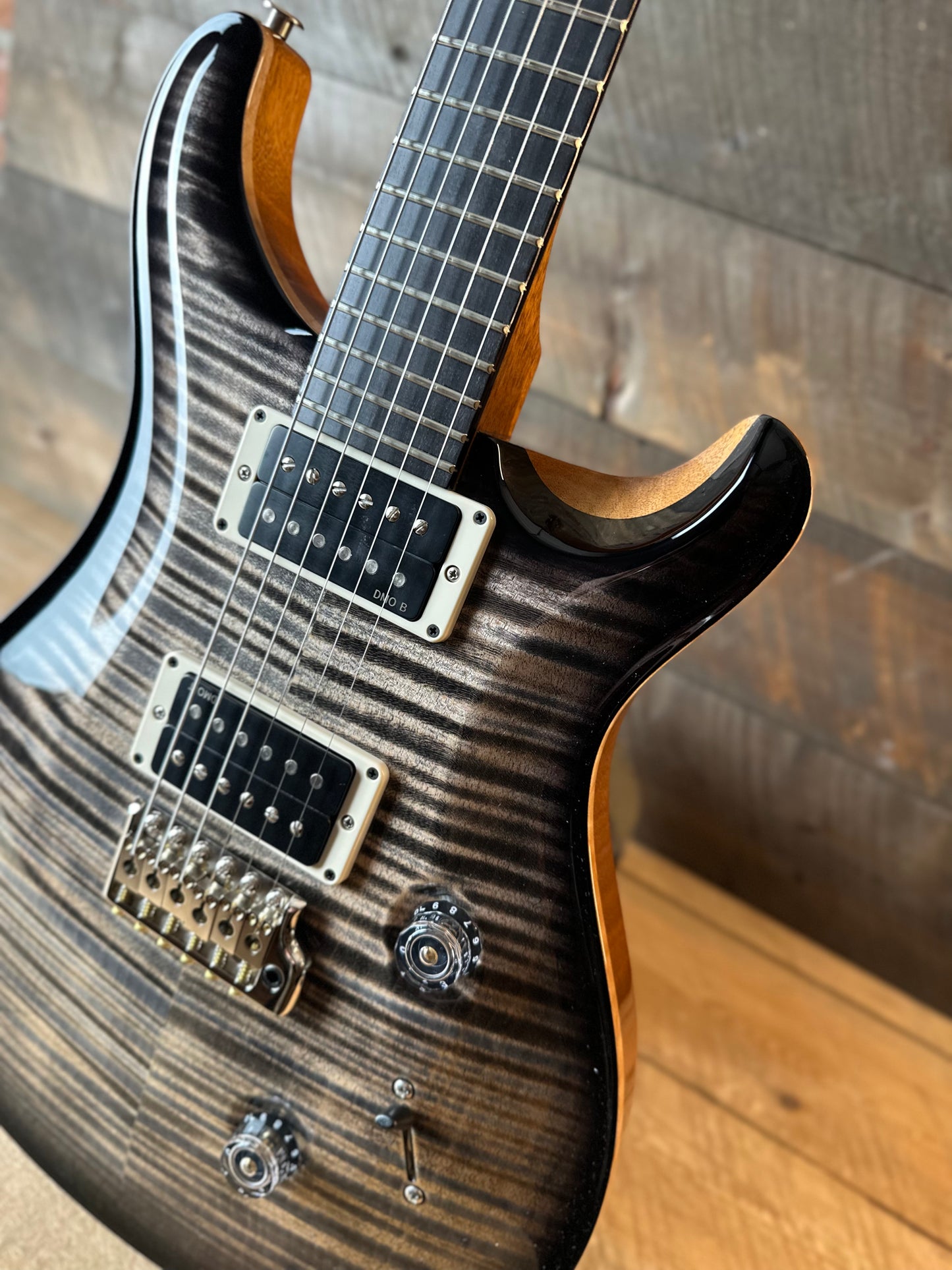 PRS Custom 24 "Birds of a Feather" Limited Edition - Charcoal Microburst 430574