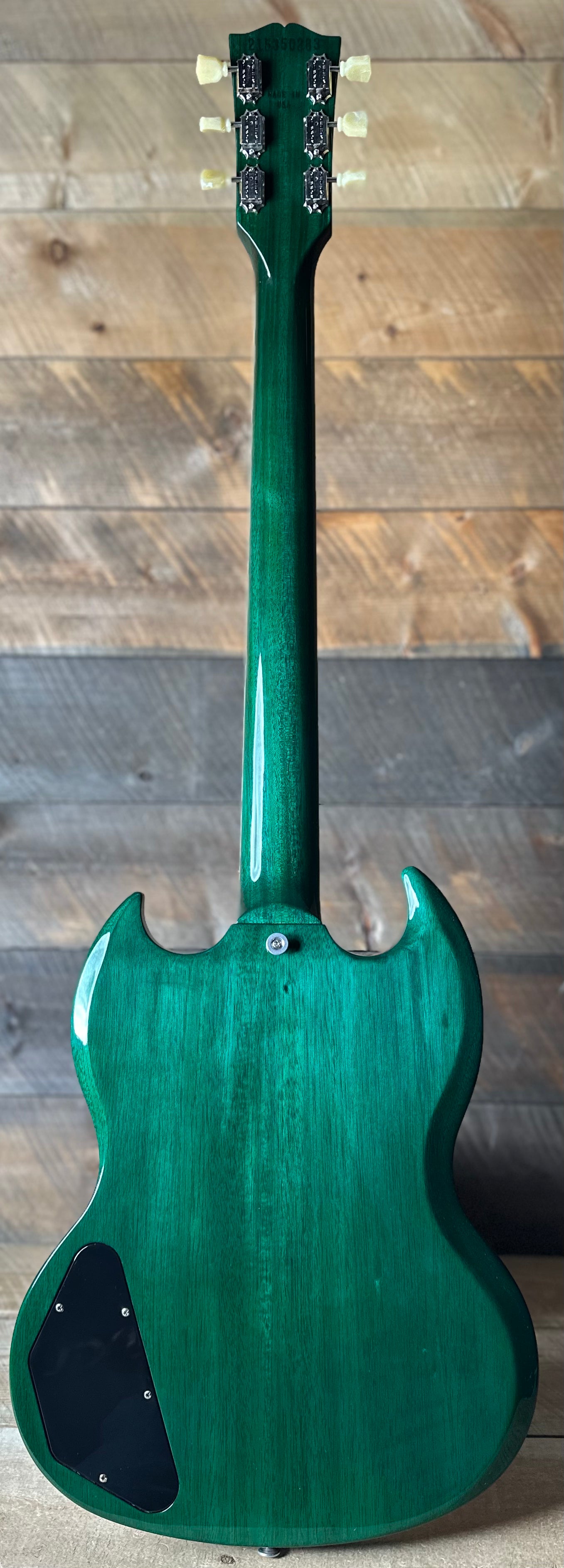 Gibson SG Standard '61 Beautiful Mahogany Body - Transluscent Teal 215350283