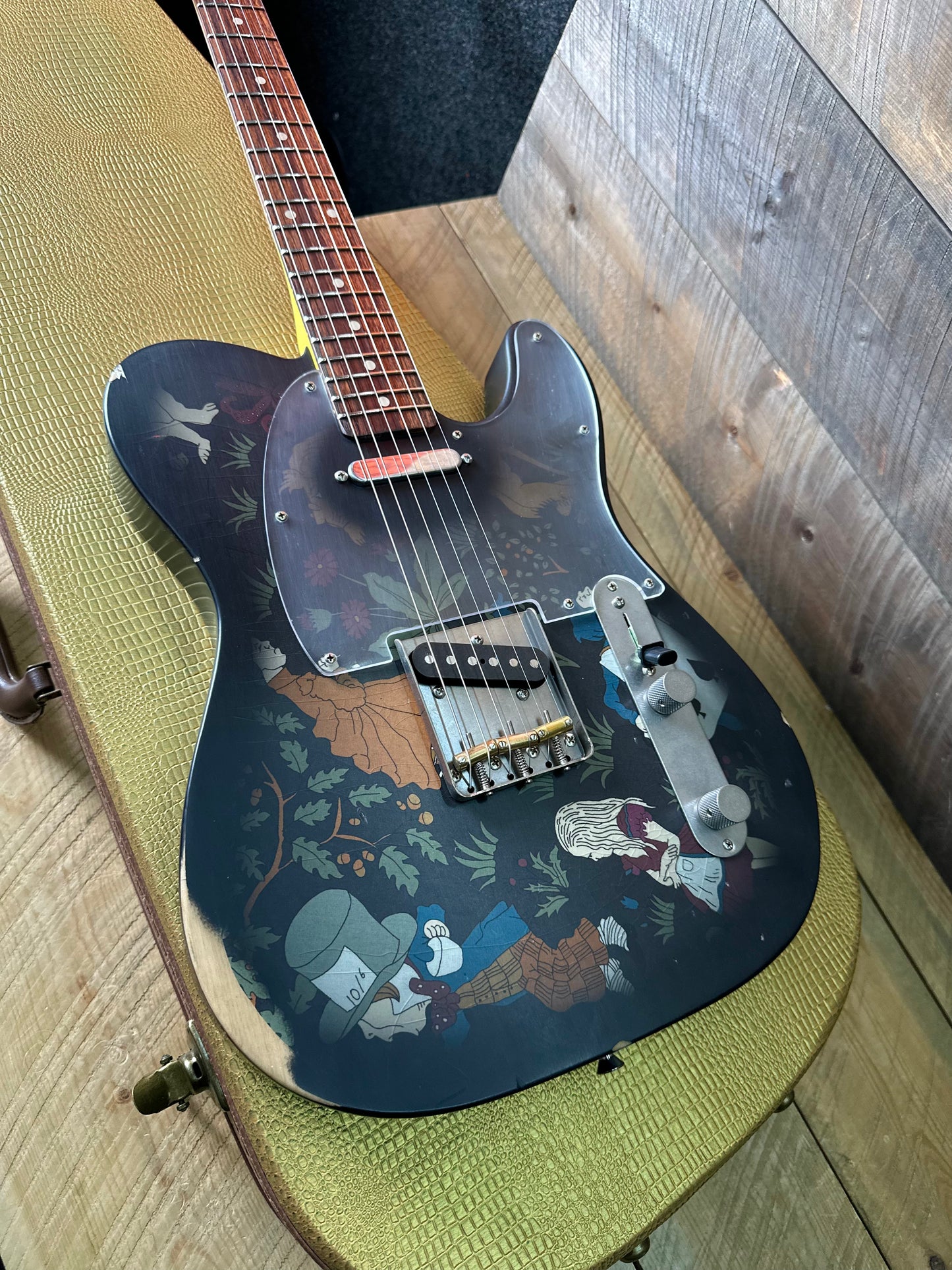 Nash T-63 Alder Body Light Aged - Rare Alice In Wonderland Finish!! NG-6146