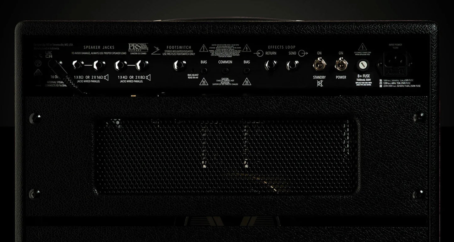 PRS Sonzera 20 Guitar Combo Amplifier - Black