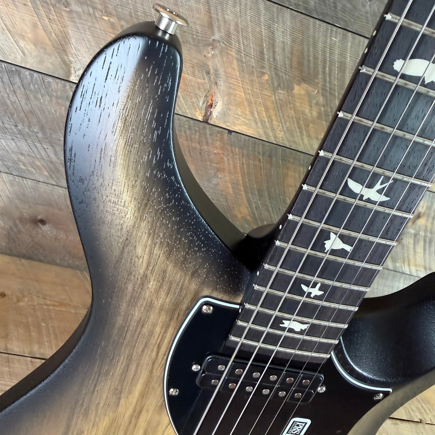 PRS S2 Vela Limited Edition Black Limba - Satin Natural Smokeburst S2088505