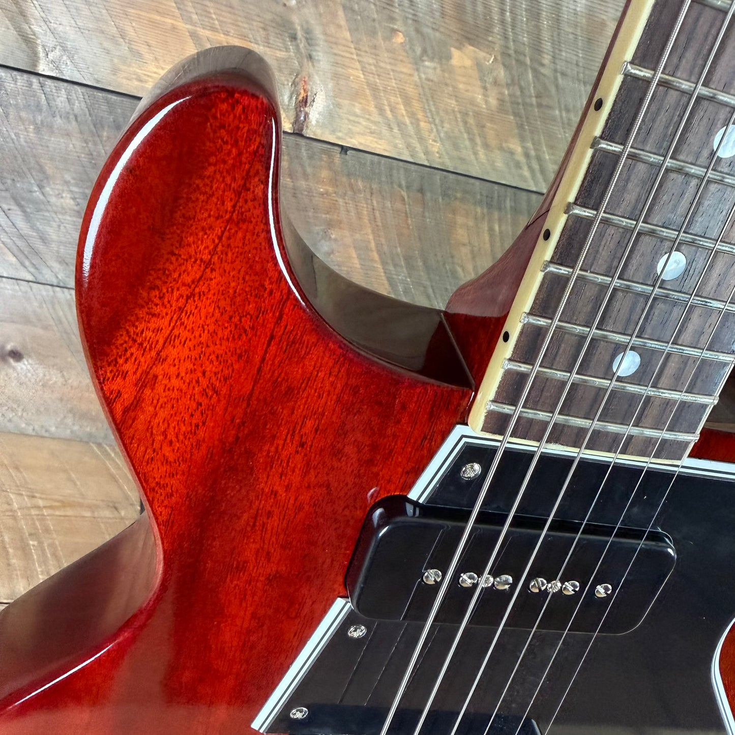 Epiphone Inspired By Gibson Custom 1960 Les Paul Special DC - Cherry Red 26011521859