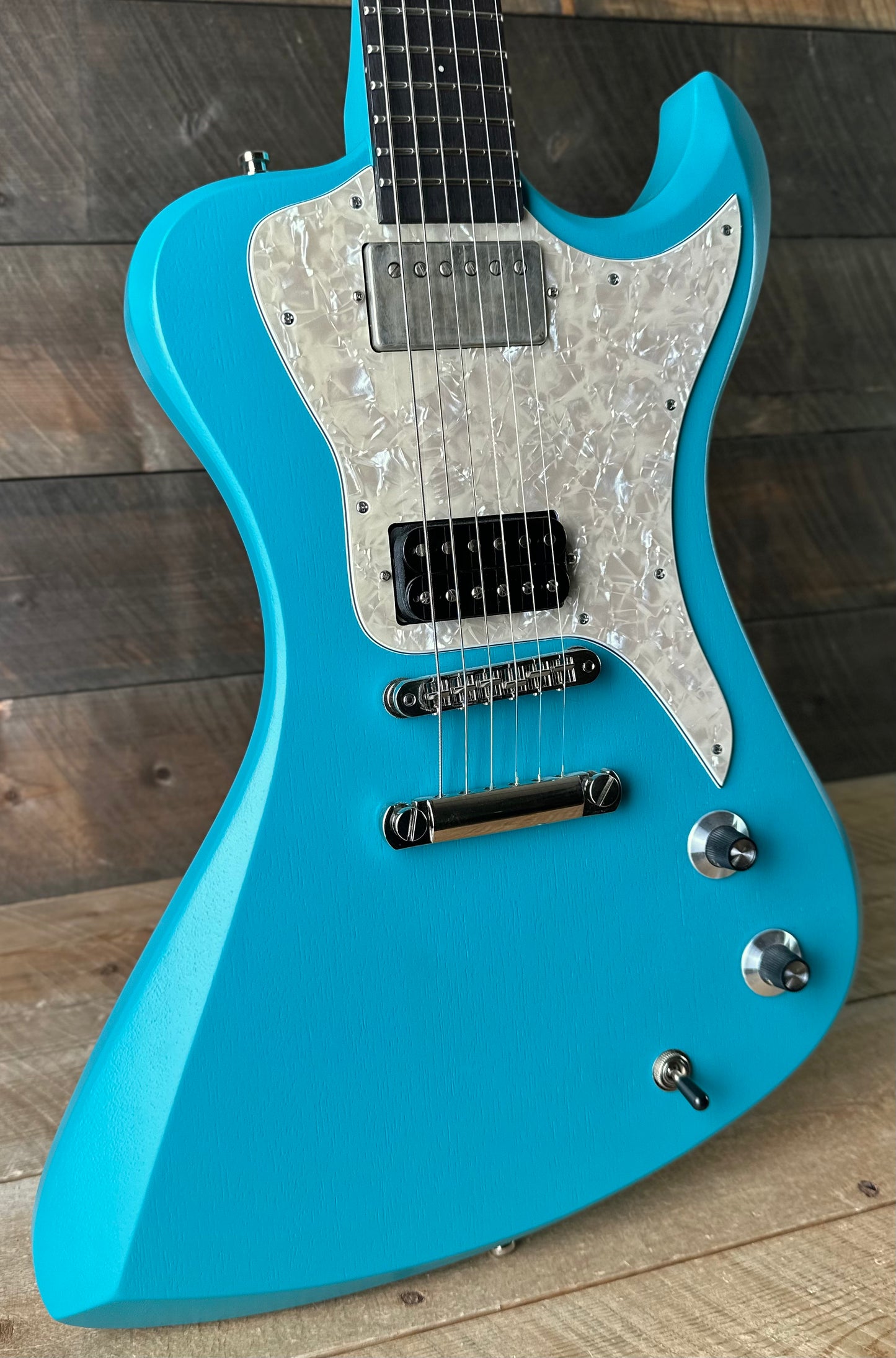Used Dunable R2 (Riffs, Beards & Gear Guitar See Video!) - Satin Seafoam Turquoise