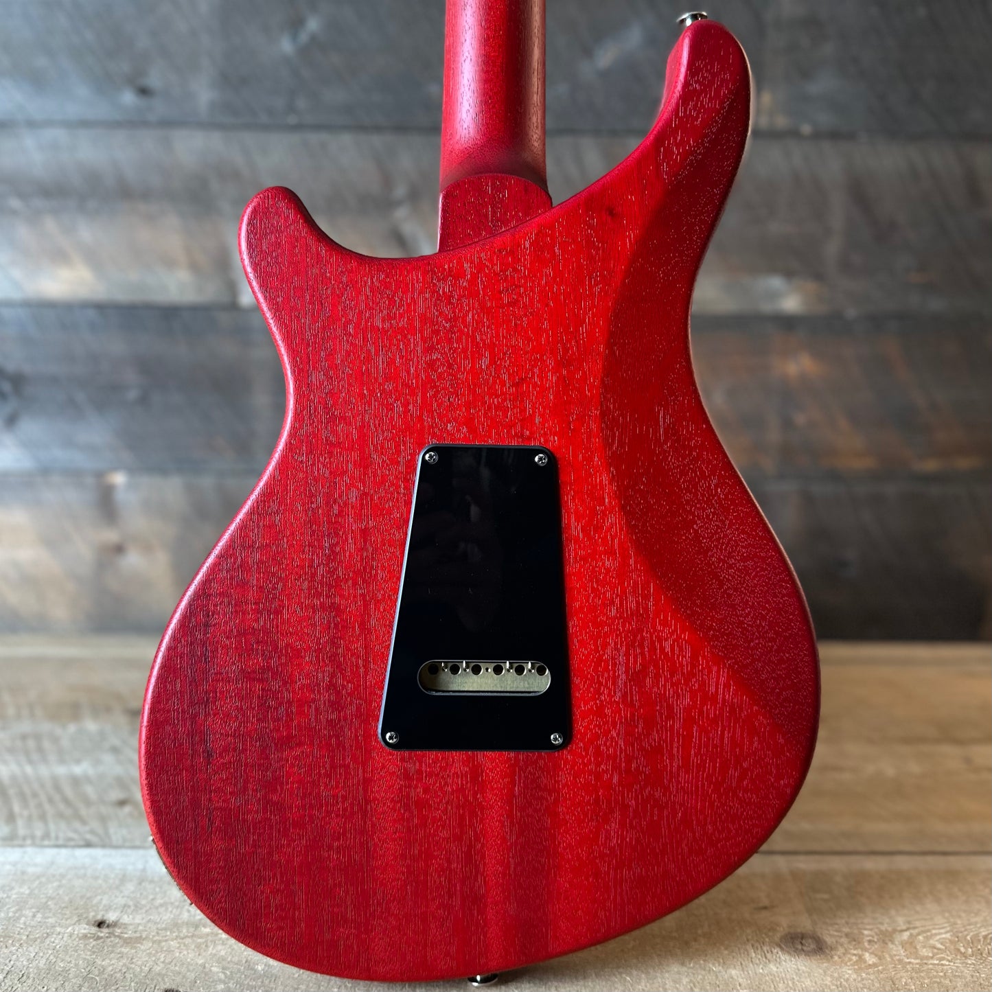 PRS S2 Vela Semi-Hollow HHT Quimper Edition – Vintage Cherry Satin Nitro USA Electric Guitar S2089009
