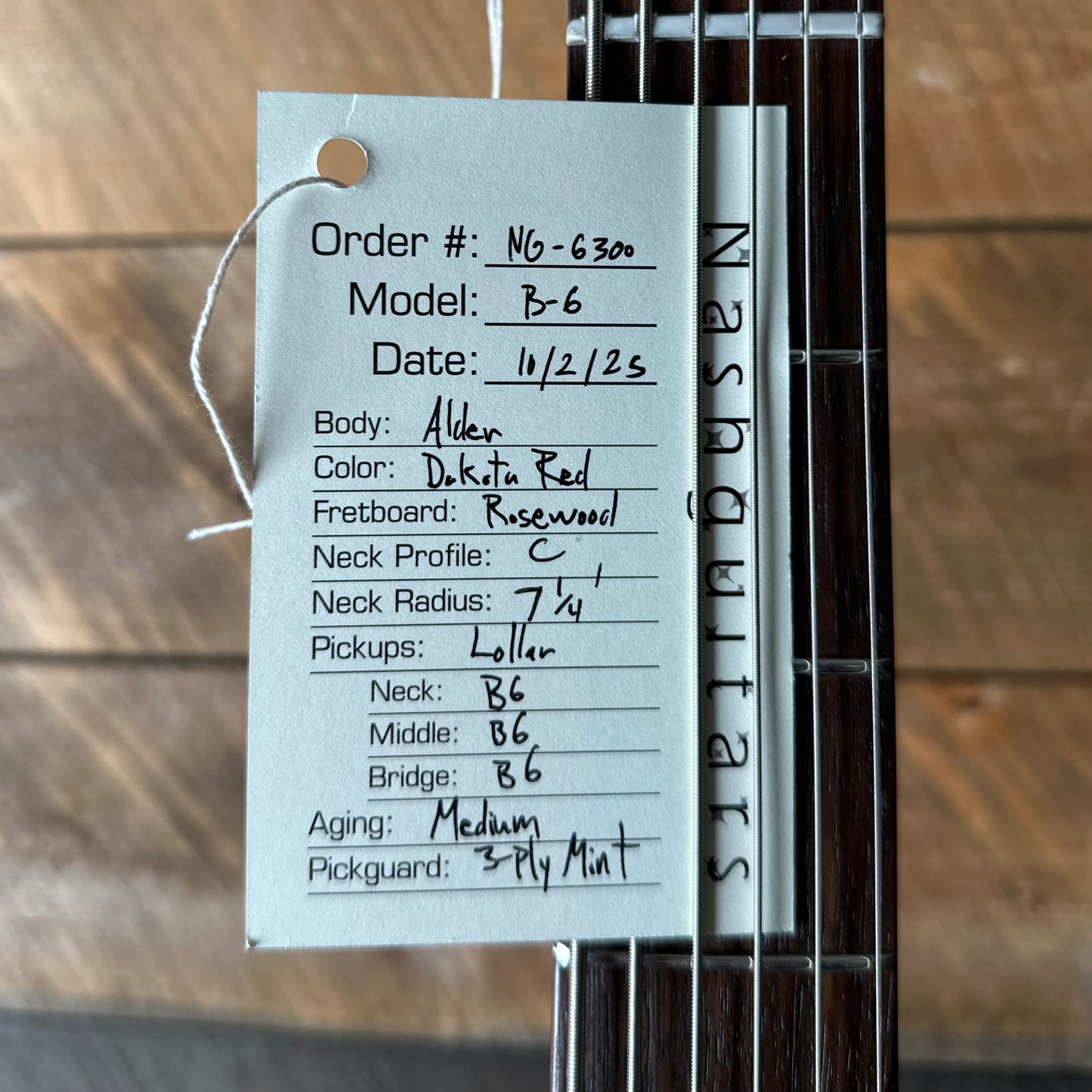 Nash B-6 - Dakota Red NG-6300