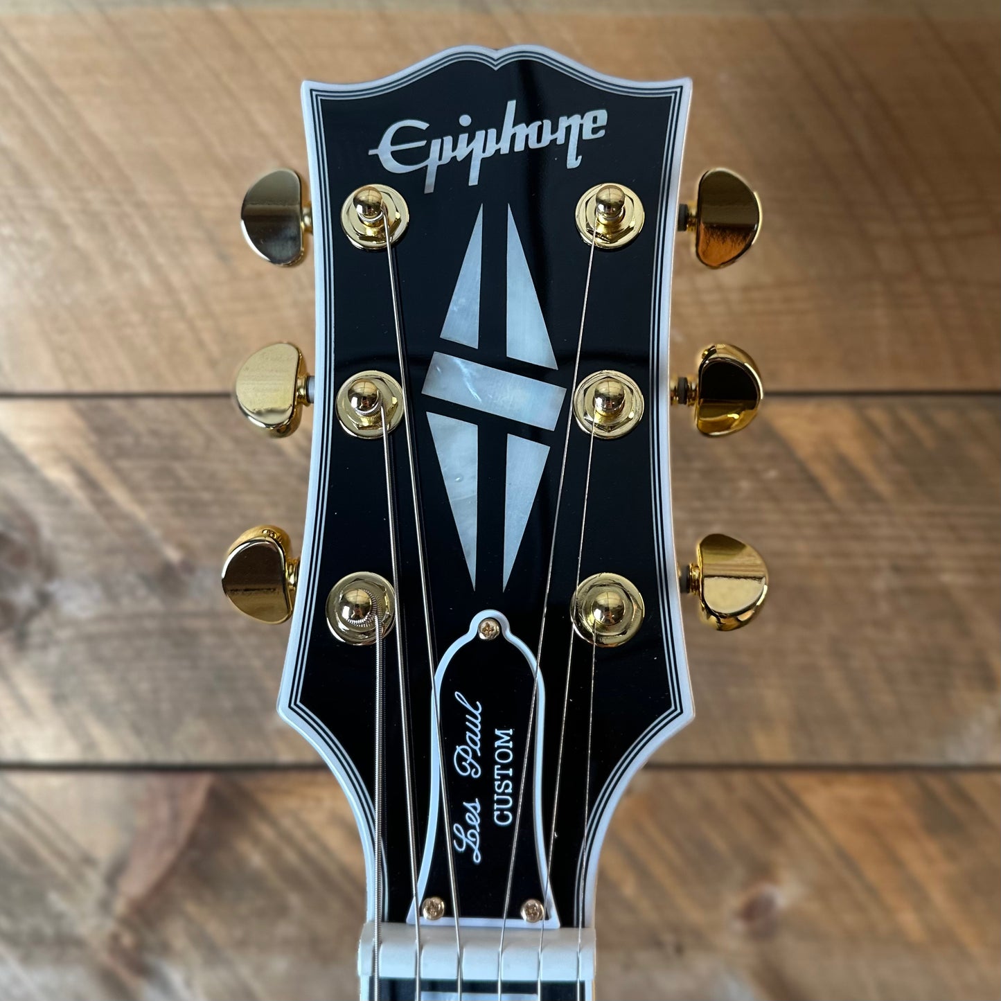 Epiphone Inspired By Gibson Custom Les Paul Custom - Ebony 26031526422