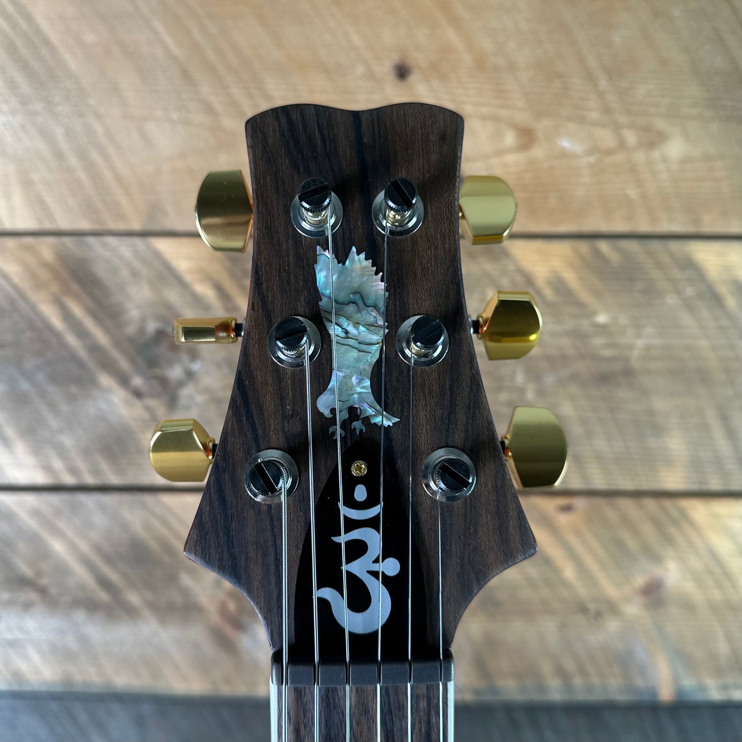 PRS Wood Library Santana Retro Korina Back & Neck, Ziricote FB!! - Autumn Sky 418558