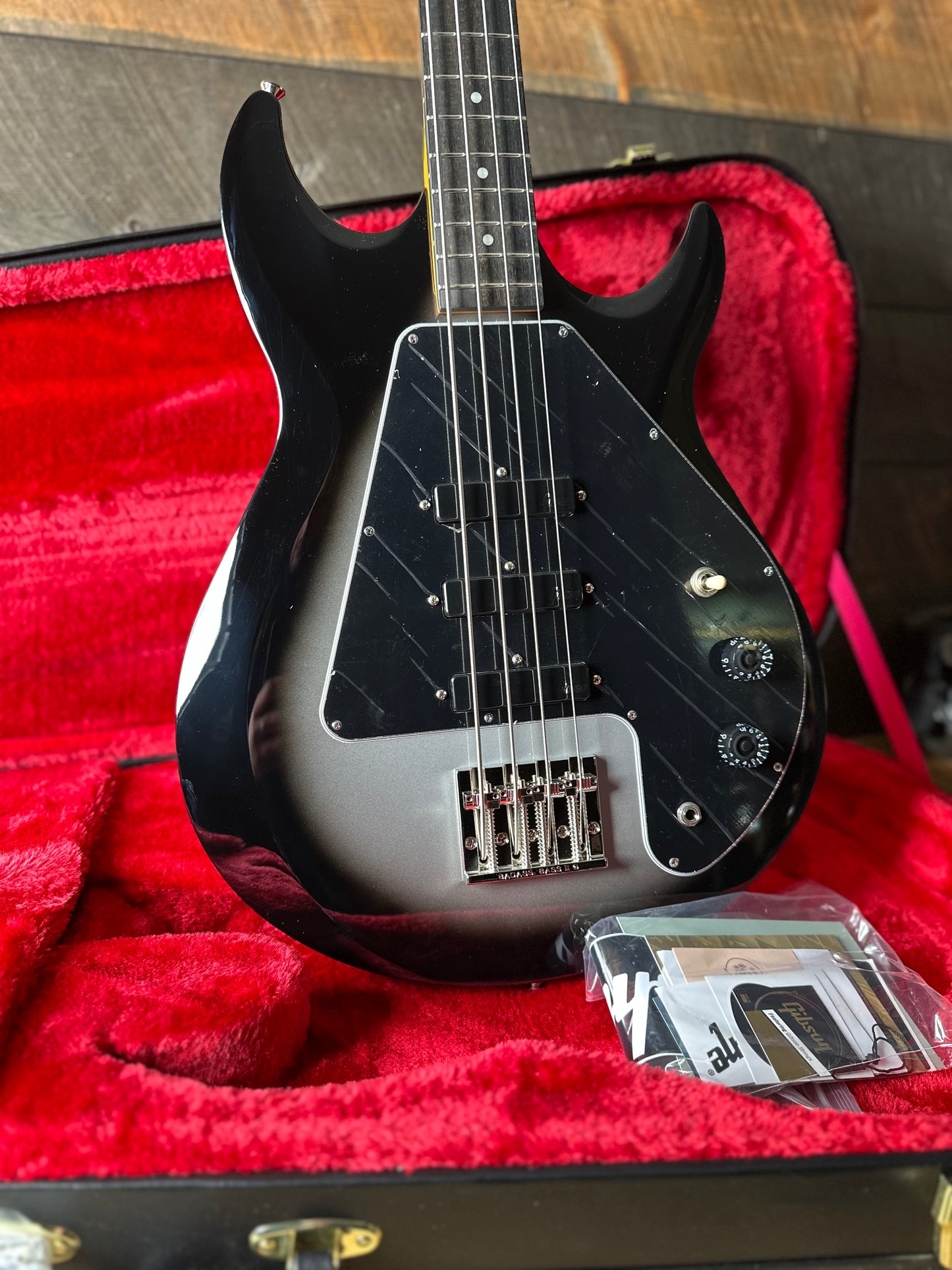 Epiphone Mike Dirnt Grabber G-3 Bass - Silverburst 25051524505