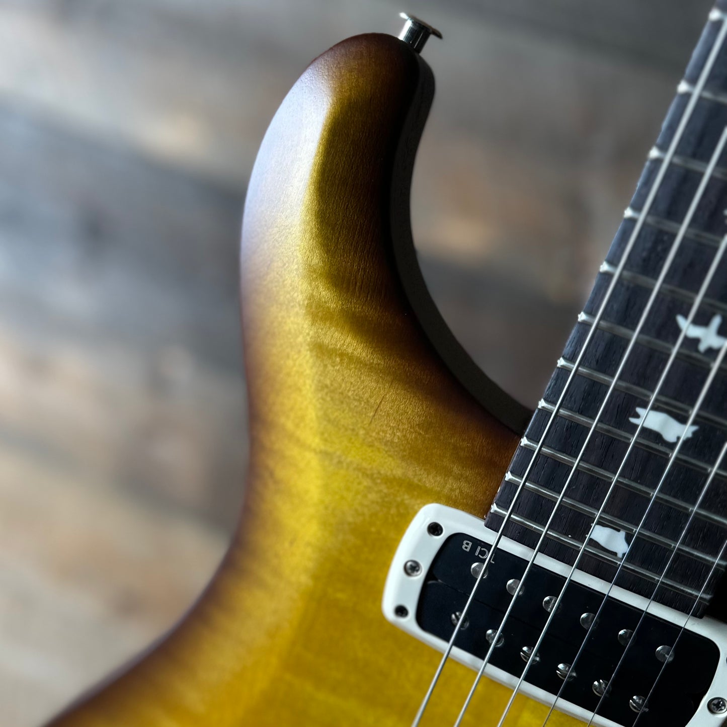 PRS S2 Wood Library Custom 24-08 QS Exclusive Satin Run! - Livingston Lemondrop S2085542