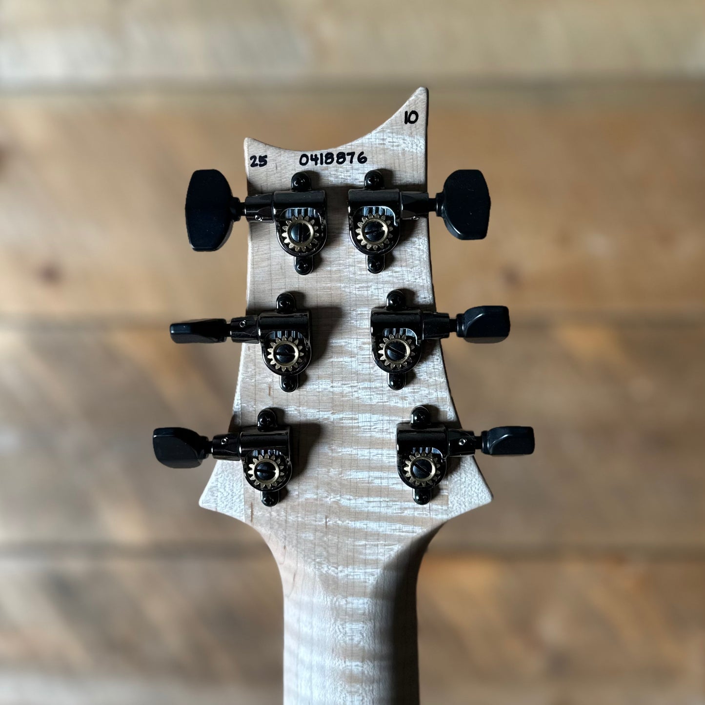 PRS Wood Library McCarty 594 Flamed Maple 10 Top, Swamp Ash Back, Flamed Maple Neck, Bound Ebony FB - Satin Blue Fade 418876