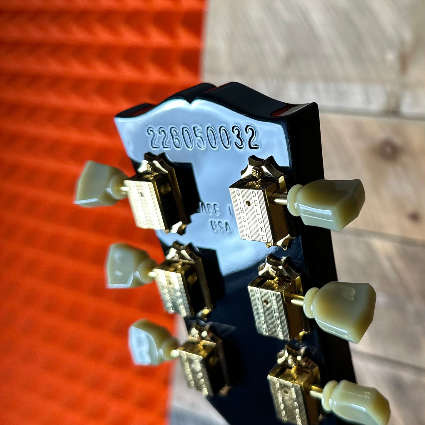 Gibson SG Standard '61 Maestro Vibrola *Extremely Limited!!* - Ebony W/Gold Hardware, T-Type Pickups, Witch Hat Knobs 228050032