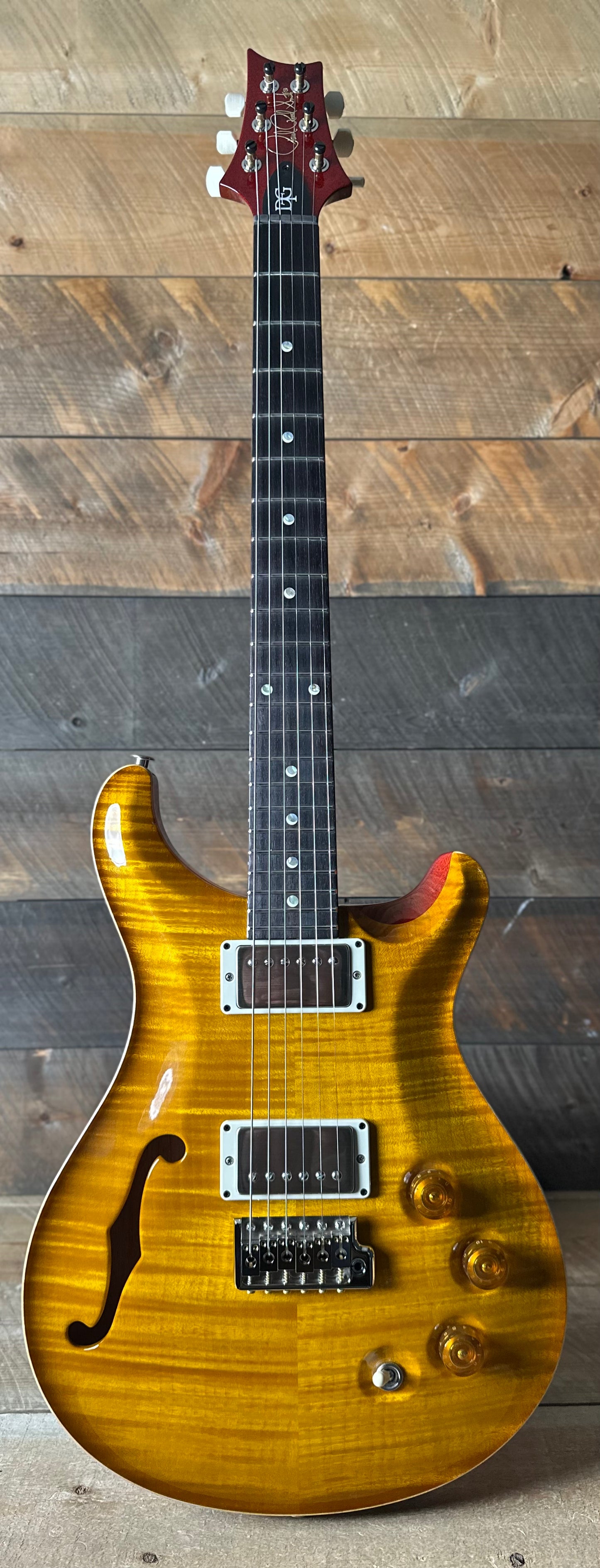 PRS DGT Semi-Hollow - McCarty Sunburst 420530