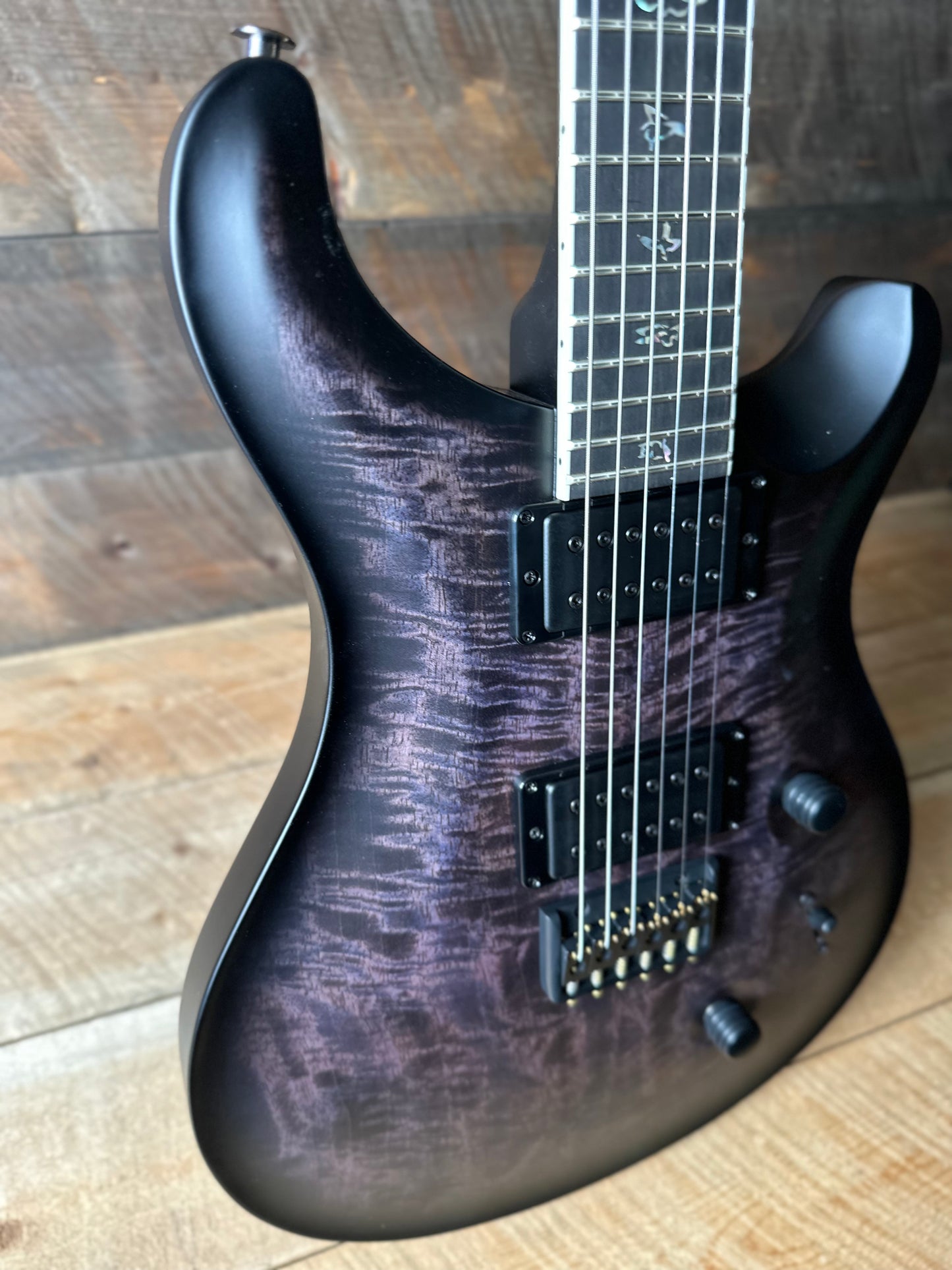 PRS Mark Holcomb Signature Core Model Purple Mist Wraparound Burst 413033