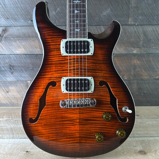 PRS SE Hollowbody I - Orange Tiger Smokeburst CTII00550