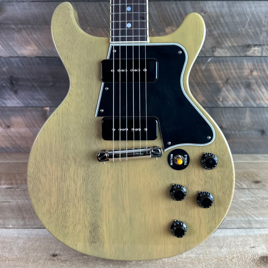 Epiphone Inspired By Gibson Custom 1960 Les Paul Special DC - TV Yellow 25111525242