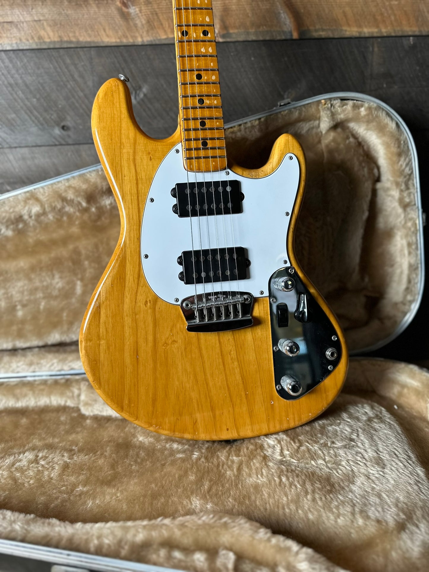Vintage 1976 Music Man Stingray 1  Featured On RiffsandBeards!! - Natural