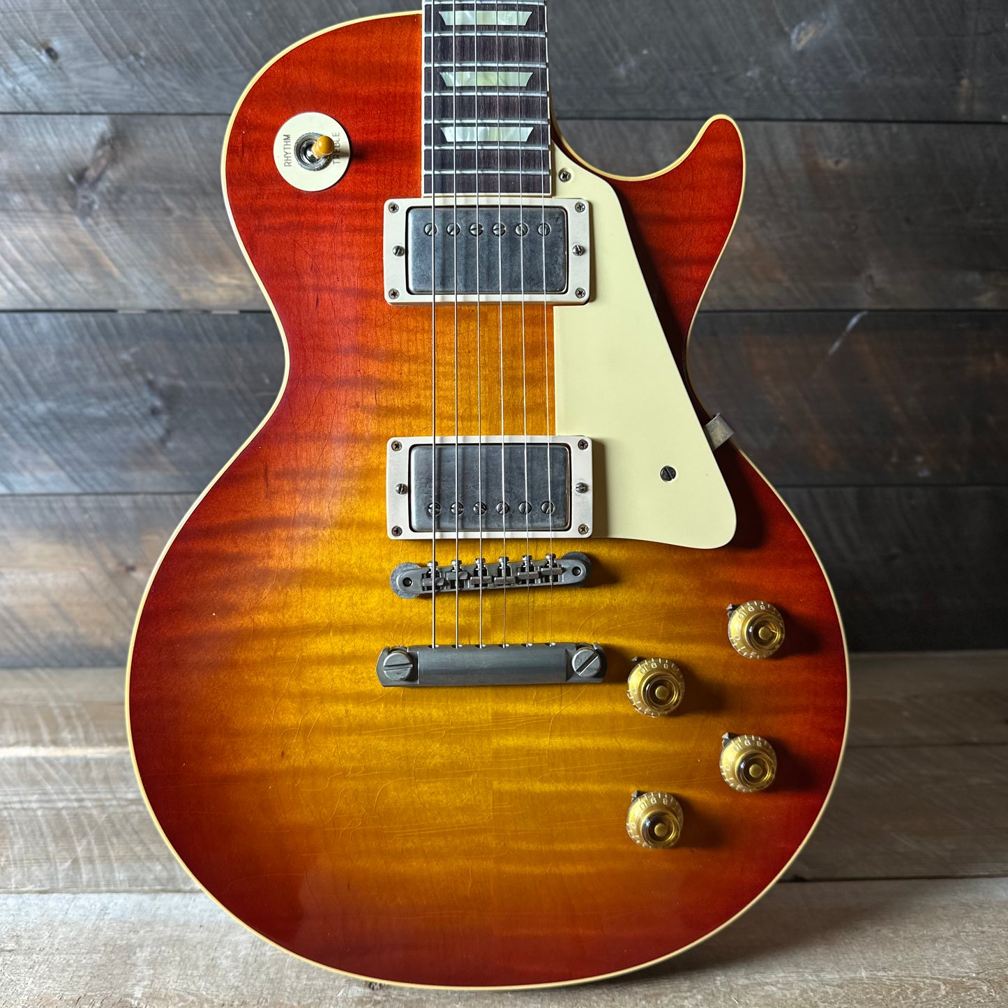 Gibson Custom Shop Murphy Lab 1959 Les Paul Standard Ultra Light Aged - Sunrise Teaburst 953025
