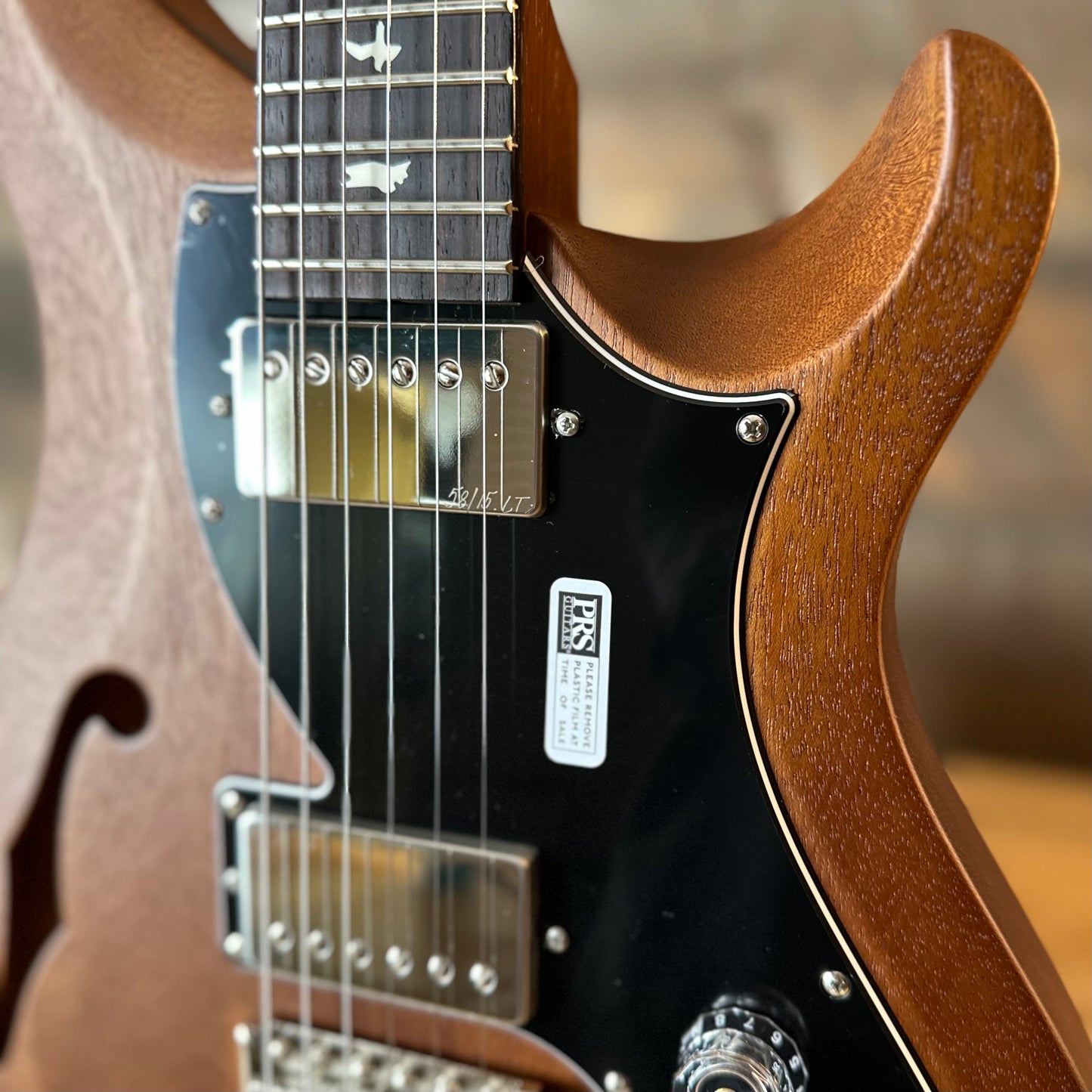 PRS S2 Vela Semi-Hollow HHT Quimper Edition – Walnut Satin Nitro USA Electric Guitar S2089047