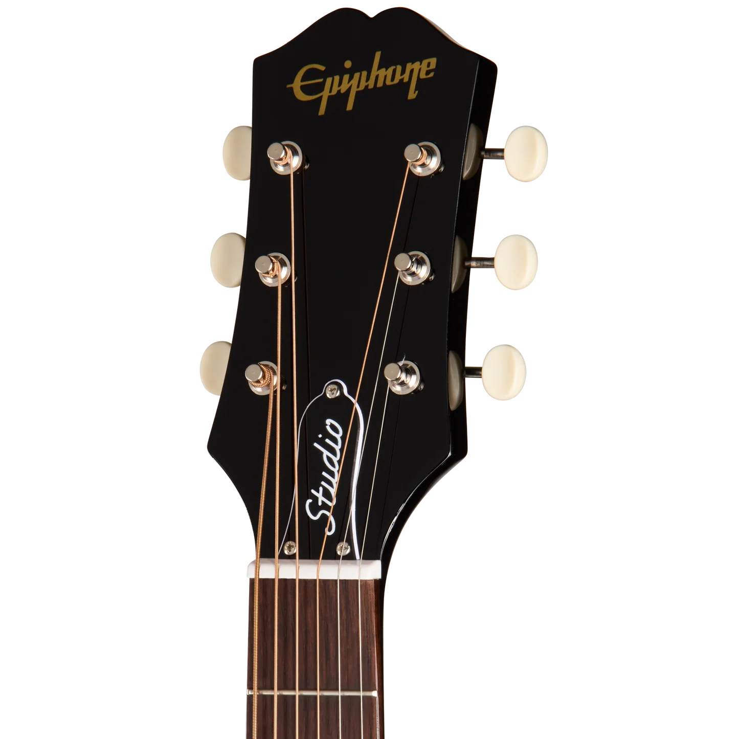 Epiphone Blues King Studio, Ebony Acoustic Guitar w/Bag