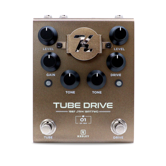 Keeley Tube Drive - 1987 JAN 12AT7WC Limited Edition