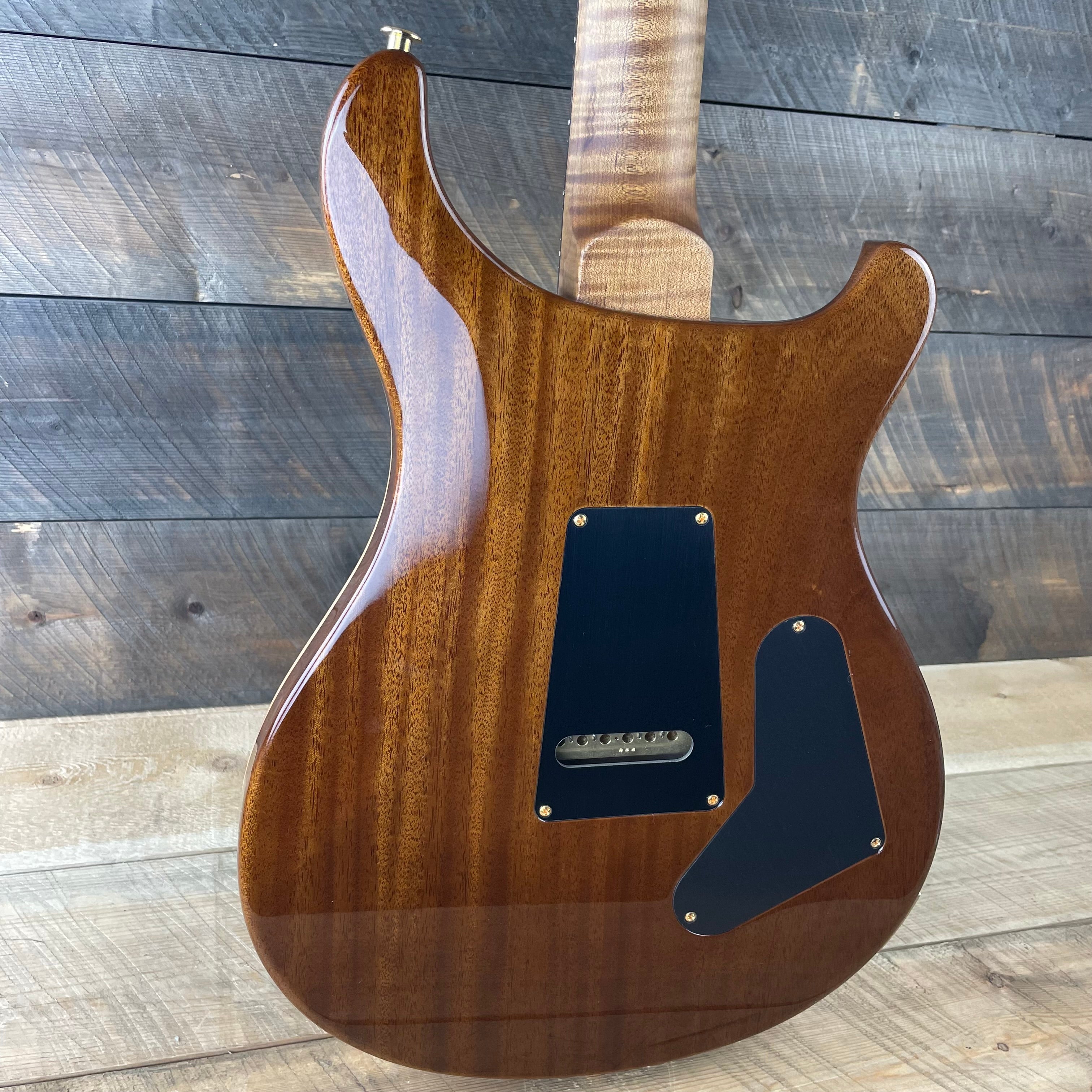 PRS Custom 24 Lefty Wood Library Flame Maple 10 Top Torrefied