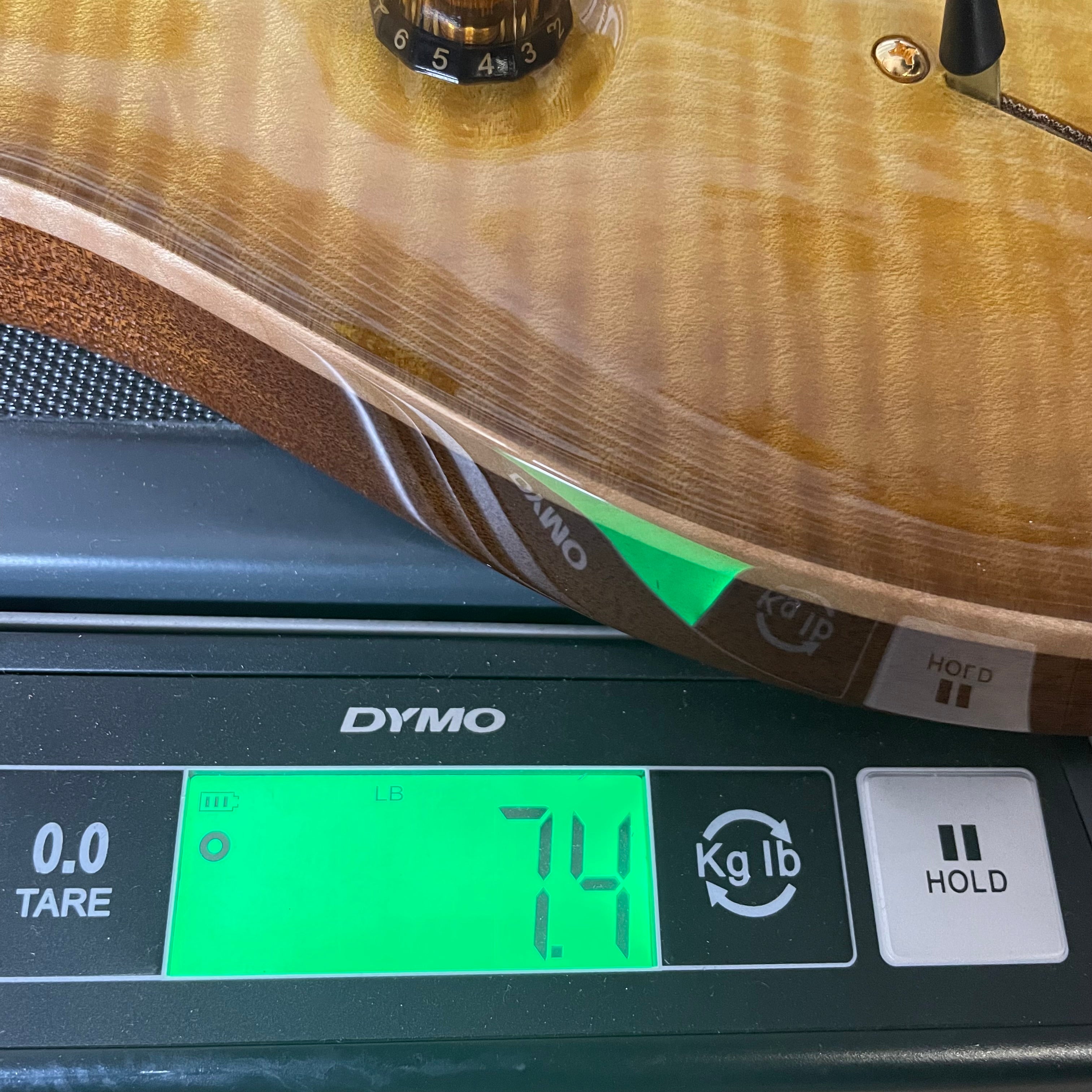 PRS Custom 24 Lefty Wood Library Flame Maple 10 Top Torrefied