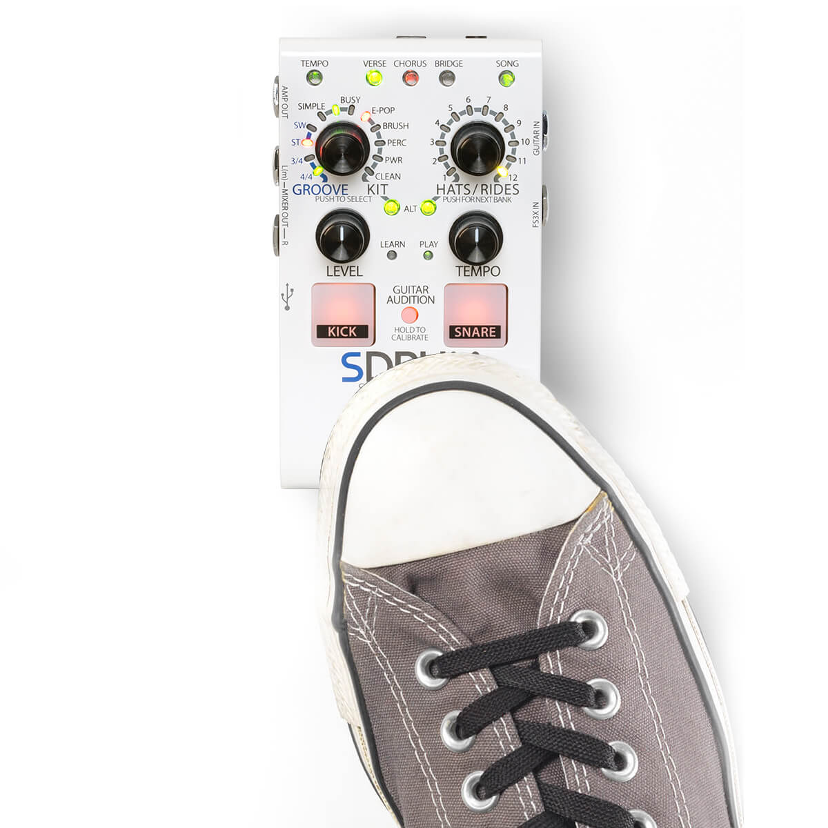 digitech drum pedal DigiTech SDRUM Auto-drummer Pedal – Quimper Sound Records and Guitars
