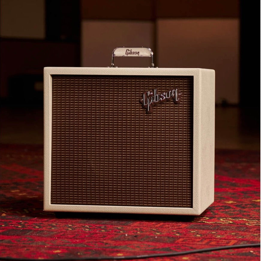 Floor Demo Gibson Falcon 5 - 1x10 Combo Amplifier - Cream Bronco Tolex Oxblood Grille
