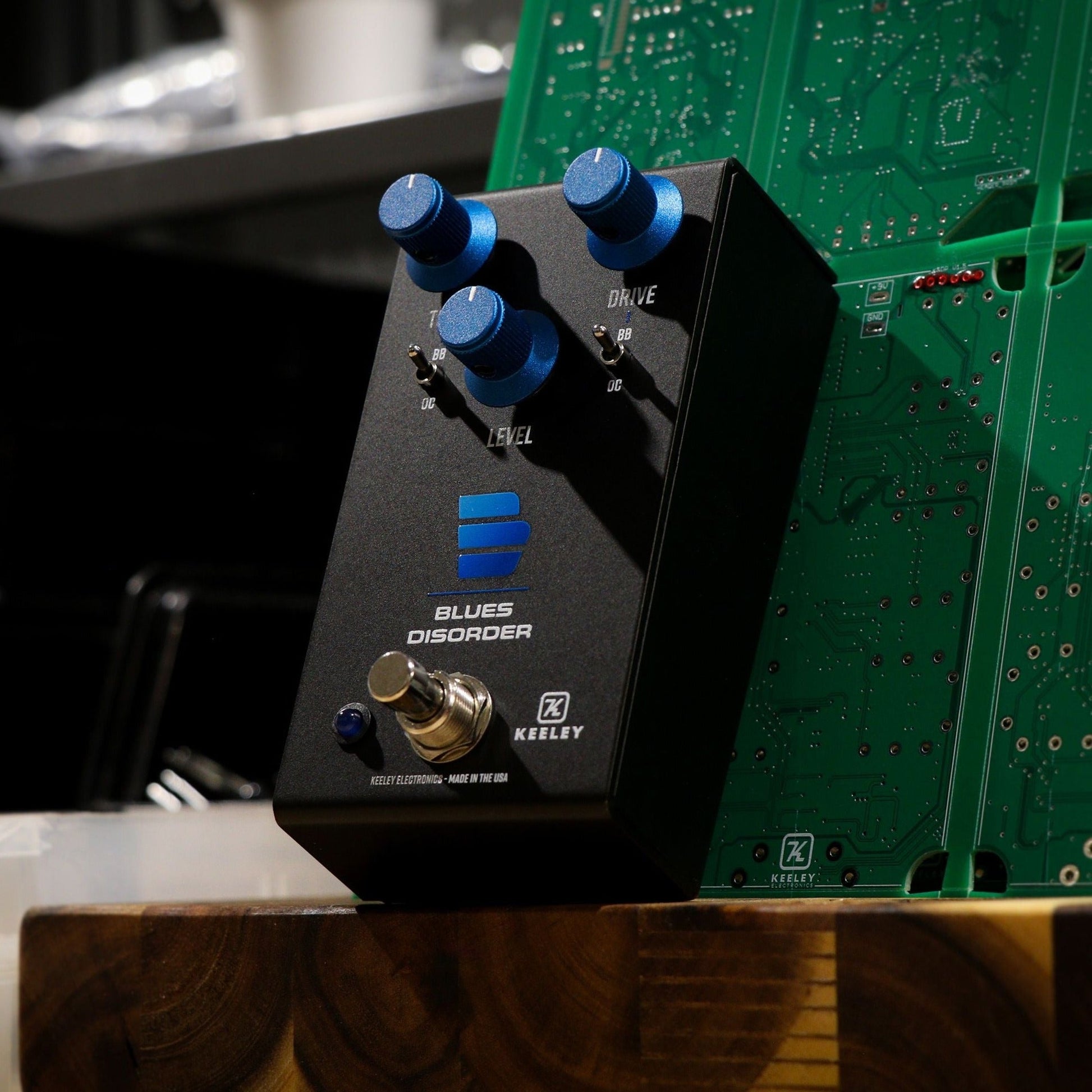 keeley distortion pedal Keeley BLUES-DISORDER Overdrive / Distortion Pedal