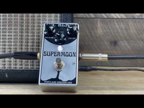 Mr. Black Supermoon Reverb Pedal - Chrome Edition – Quimper Sound