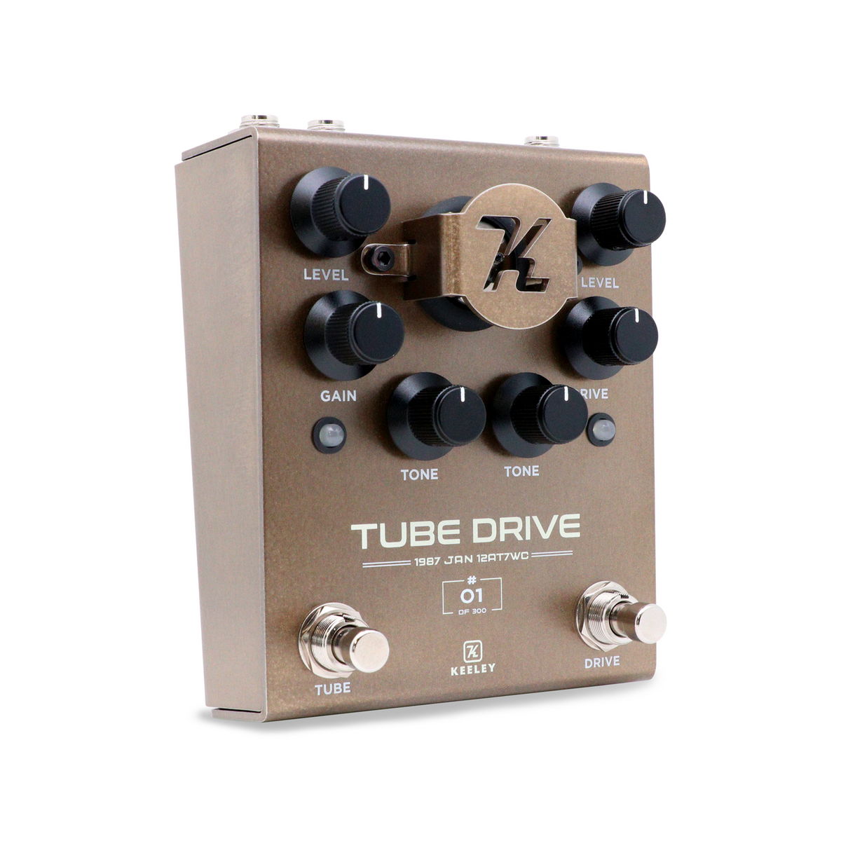 Keeley Tube Drive - 1987 JAN 12AT7WC Limited Edition