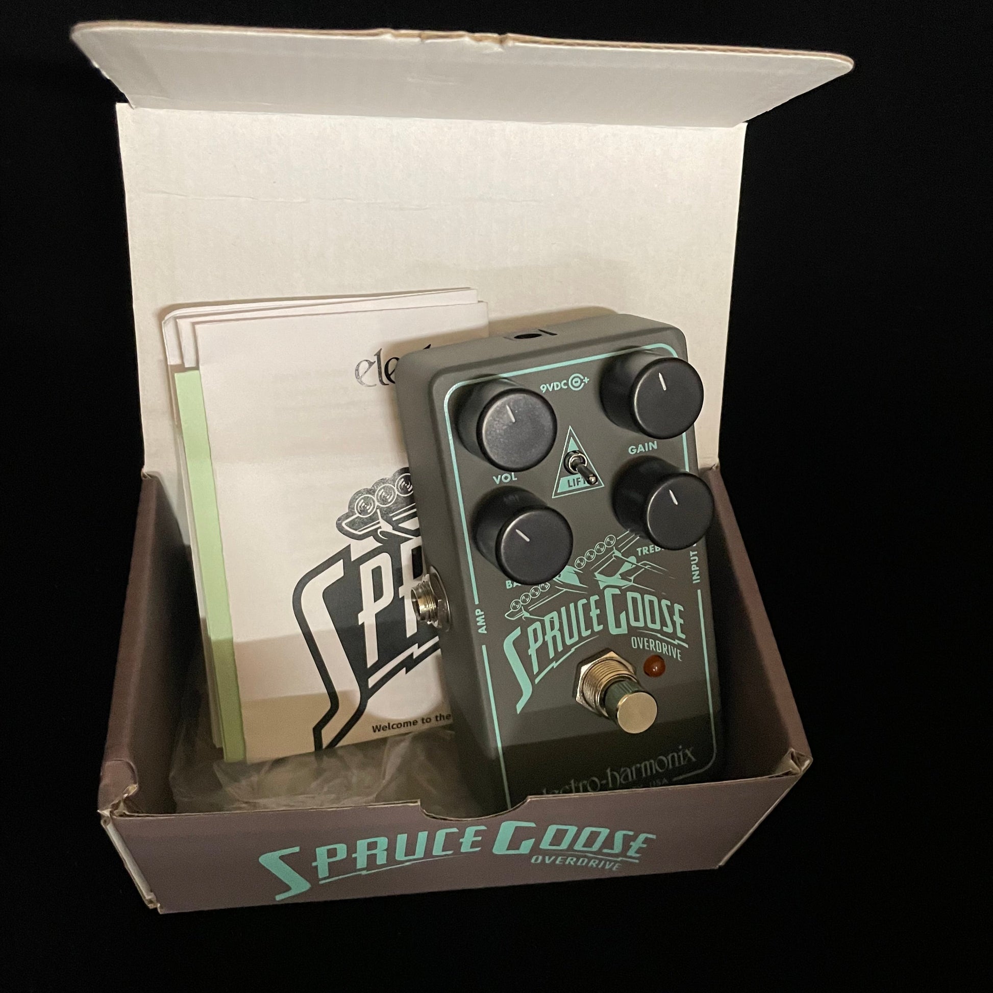 Electro Harmonix Spruce Goose Overdrive Pedal